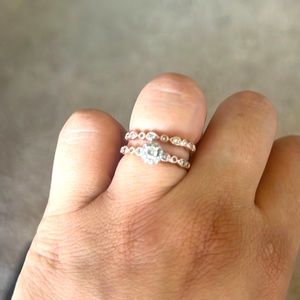 Gold with diamond. Like new